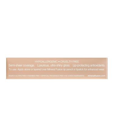 Mineral Fusion Lip Gloss Captivate - 0.135oz / 0.14fl oz - Buy Online on GoSupps.com