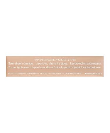 Mineral Fusion Lip Gloss - Clarity | Natural Radiance, 0.135 oz - Buy Now! - Buy Online on GoSupps.com