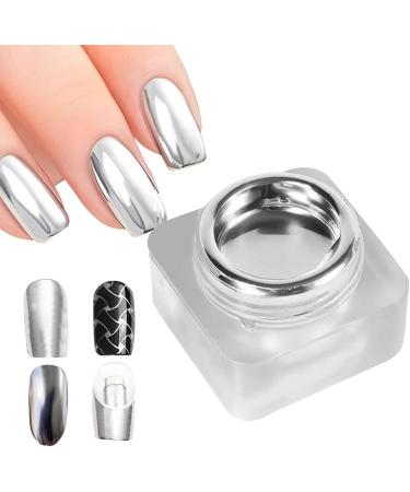 Metallic Paint Gel - Manicure - UV LED Mirror Art - High Pigment Formula - Nail Decorating Supplies for Beginners and Professionals - Creative Art Accessory - Buy Online on GoSupps.com