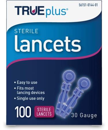 200 Piece Set: 100ct TRUE METRIX NFRS Test Strips + 100ct TRUEplus 30g Lancets - Buy Online on GoSupps.com