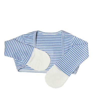 Edenswear Zinc-Infused Mitten Sleeves for Kids with Eczema (36 Months Blue)