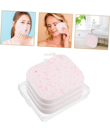 1 Set Reusable Facial Cleaner Sponge - Exfoliating Travel Face Scrubber & Cleansing Puff - Home Accessory - Buy Online on GoSupps.com