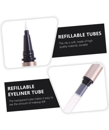 Mipcase 4pcs Eyeliner Empty Eyeliner Pencil Liquid Eyeliner Pen Makeup Tubes Fine Brush Straight Liquid - Buy Online on GoSupps.com