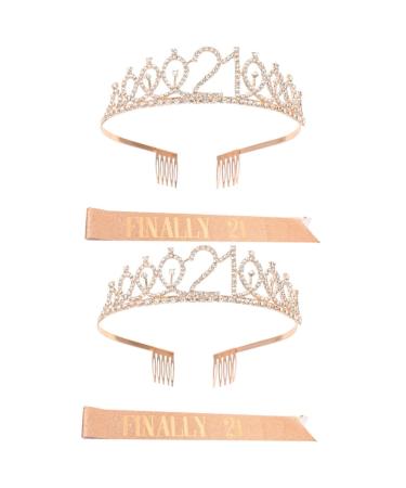 Beaupretty 2 Sets Party Decoration Party Favor Ornament Sash Birthday Party Supplies Birthday Party Sash Cloth Sash Adornment Sash Party Decor Sash Party Girl Sash