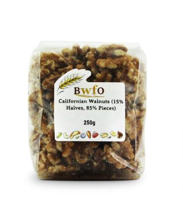 Walnuts Californian (15% Halves 85% Pieces) 250g (BWFO)