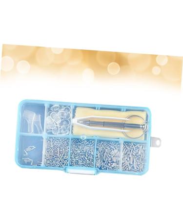 Healeeved 3-Piece Glasses Repair Set - Cushion Tweezers & Spring Hinge Tools for Sunglasses and Eyeglasses | 12x8cm - Buy Online on GoSupps.com