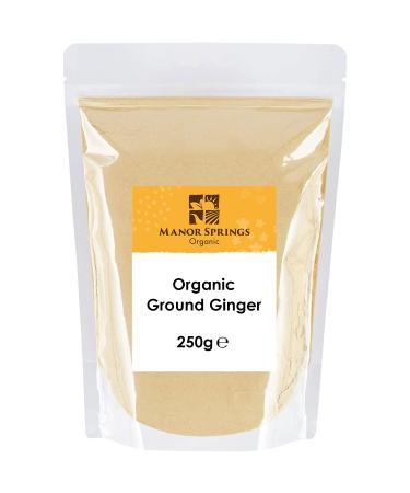 Organic Ginger Ground 250g by Manor Springs Organic