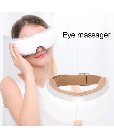 Rechargeable Bluetooth Eye Massager with Warmth & Vibration - Relieve Eye Fatigue Internationally - Buy Online on GoSupps.com