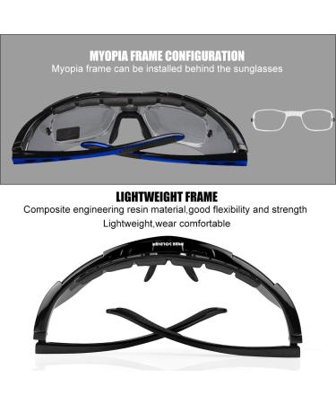 Free Soldier Tactical Sports Glasses - Polaroid Sunglasses for Men | 5-in-1 Military MTB & Running Glasses for Cycling Hiking & Outdoor Activities - Buy Online on GoSupps.com