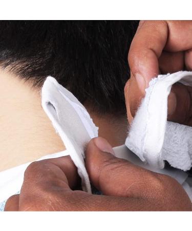 6 Pack White Adult Terry Bibs | Waterproof and Stain Resistant Bibs for Elderly & Disabled | Easy to Clean & Durable - Buy Online on GoSupps.com