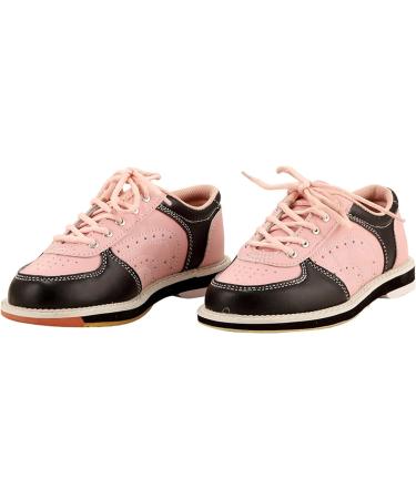 LIPPAN Men's Leather Bowling Shoes - Athletic Style, Size 9, Pink - Buy Online on GoSupps.com