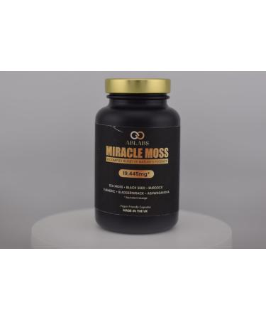 Ablabs Miracle Moss Sea Moss Complex 120 Capsules Multivitamins Micronutrients 19445 mg Multi-listing ABLABS Made in the UK