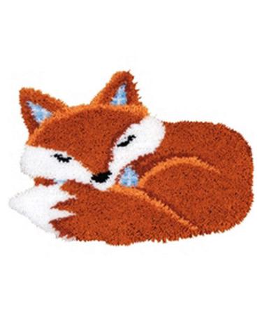 Latch Hook Kits for Adults  DIY Rug Kits Special-Shaped Animal Fox