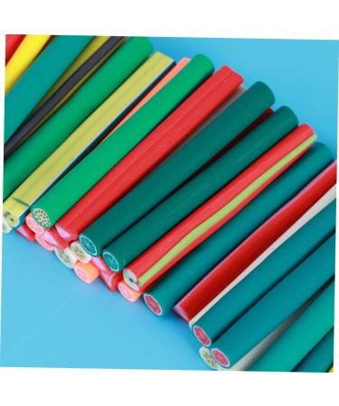 Healeved 50pcs Diy Nail Art Braiding Toy Stickers Homemade Canes 3d Nail Sticker Canes Sticks Nail Art Tips Decoration Diy Manicure Supplies Nail Decor Scrapbooking Accessories Polymer Clay - Buy Online on GoSupps.com