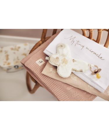 Jollein Dreamy Mouse Cuddle & Pacifier Blanket - White (19x11 cm) | International Shipping - Buy Online on GoSupps.com