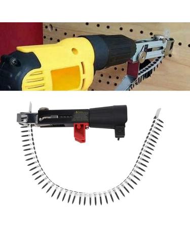 rumoe Automatic Chain Nail Adapter Electric Drill Screw Tightening Equipment Installed on Electric Drill with Screwdriver Easy to Use Black - Buy Online on GoSupps.com