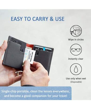 LifeArt Anti-Fog Lens Wipes - 60 Pre-Moistened Cleaning Wipes for Eyeglasses Tablets & Screens - Perfect for Camera Lenses - International Shipping Available - Buy Online on GoSupps.com
