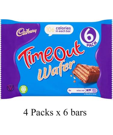 04 x Timeout Wafer 6 Pack 121.2g - Buy Online on GoSupps.com