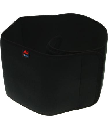 Adjustable Compression Waist Trimmer Belt for Lower Back Pain Support - Unisex X-Large Size - Black - Buy Online on GoSupps.com