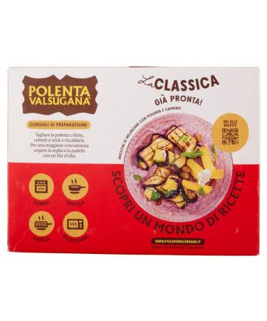Buy 3x Polenta Valsugana La Classica - 100% Italian Corn Ready Meal 1200g | International Shipping - Buy Online on GoSupps.com