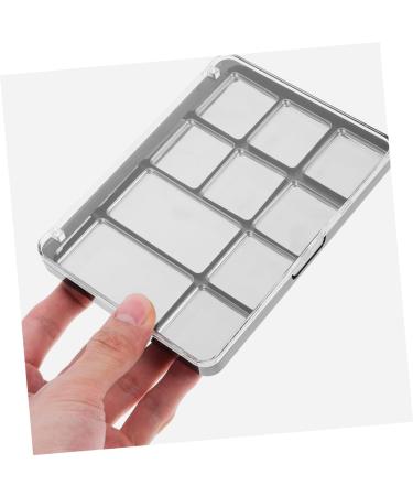 Palette Magn tique Vide Pour Fards Paupi res 10 Compartiments 2 Pi ces Plateau De Maquillage Compact Avec Couvercle Transparent Portable Pour Voyage Et Rangement Facile - Buy Online on GoSupps.com