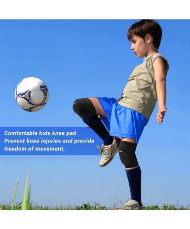 ONTYZZ Kids Knee Pads with Sponge Padding for Roller Skateboard Bike - Small Black - Buy Online on GoSupps.com