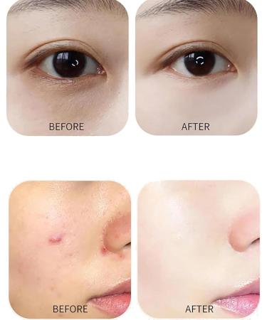 2 in 1 Foundation + Anti-Wrinkle Concealer Liquid Foundation Concealer Makeup Stick with Built-in Brush Long-Lasting Waterproof Concealer Creates a Natural Look (01) - Buy Online on GoSupps.com