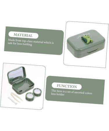 Buy Gatuida Mini Contact Lens Holder - Colorful Containers for Safe Storage and Easy Access - Buy Online on GoSupps.com