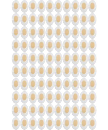 Foot Care Adhesive Blister Prevention - 100pcs Antiwear Cushioned PU for Leather Shoes - Skin Color - Buy Online on GoSupps.com