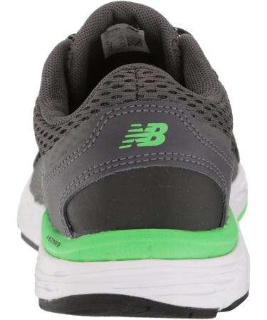 New Balance Kid's 680 V6 Lace-up Running Shoe - Little Kid (4-8 Years) - Size 1 - Magnet/Vibrant Spring/Black - Buy Online on GoSupps.com