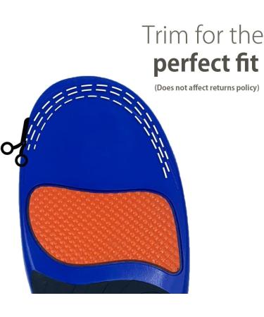 FootActive Sports Insoles Blue S - Size 5/6.5 UK | Comfortable and Supportive - Buy Online on GoSupps.com