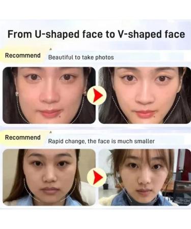 DASHENRAN Beauty Face Sculpting Sleep Mask - V Line Lifting Mask for Women (3PCS) - Buy Online on GoSupps.com