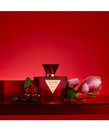 GUESS Seductive Red Women/Femme Eau de Toilette 4 Piece Gift Set - Perfume Spray 2.5 Fl. Oz. Travel Spray 0.5 Fl. Oz. Body Lotion 3.4 Fl. Oz. & Pouch - Buy Online on GoSupps.com