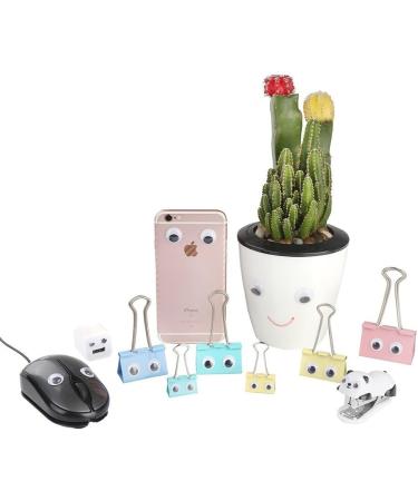 100pcs 18mm Round Wiggly Wobbly Googly Eyes Self-Adhesive Stickers - Decorate with Fun! - Buy Online on GoSupps.com