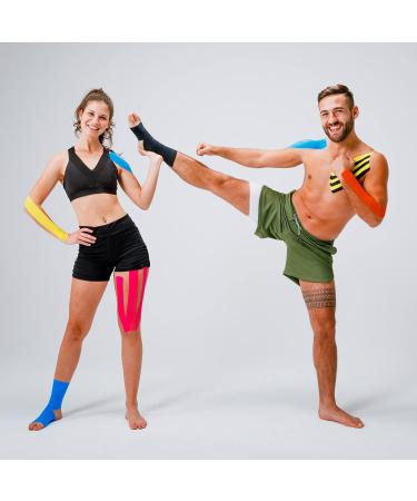 Kintex Kinesiology Tape Classic 5cm x 5m - Skin-Friendly Waterproof Physio Tape for Sports & Physiotherapy - Dark Blue - Buy Online on GoSupps.com