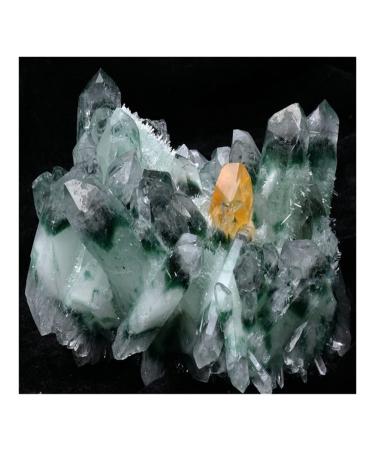 Natural Crystal Rough Natural Green Crystal Tibetan Quartz Crystal Big Cluster