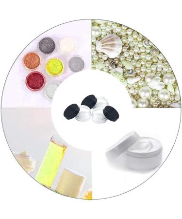Round Empty Sample Jar Cosmetic Container Jar 3 Gram Travel Empty Sample Jar Round Make Up Refillable Containers - Buy Online on GoSupps.com
