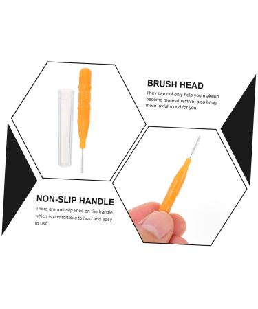 80 Pcs Micro Eyebrow Brush Set with Caps - Eyebrow Eyeliner and Mascara Brushes - Perfect for Precise Application - Ipetboom - Buy Online on GoSupps.com