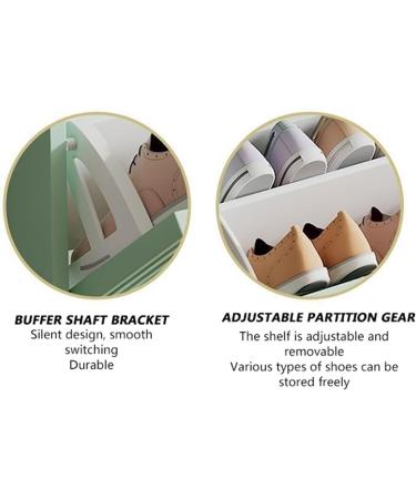 Freestanding Shoe Storage Cabinet Ultra-Thin Shoe Cabinet at Home Entrance Large-Capacity Tipping Bucket Locker Entry Door Entryway Cabinet Luxury Simple Modern Shoe Rack for Slippers Sneakers H - Buy Online on GoSupps.com