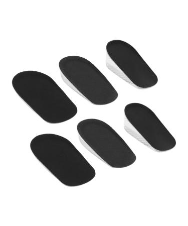 NOLITOY 9 Pairs Inner Height Increasing Insole Ergonomic Insoles Shock-Absorption Heel Lift Pads Running Insoles Inserts for Shoes Women Comfort Advanced Soft Half Pad Women's