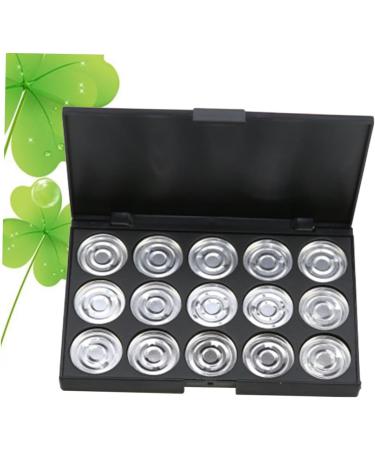 Healeved 3pcs 15 Empty Cosmetic Empty Eyeshadow Case Empty Eyeshadow Palette Cosmetic Cases for Traveling 1 count (Pack of 1) Silverx3pcs - Buy Online on GoSupps.com
