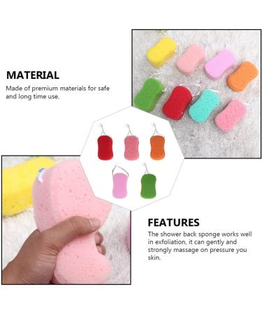 5Pcs Bathing Sponge Set - Body Cleaning & Massage Loofah for Shower - Skin Care Essentials - Buy Online on GoSupps.com