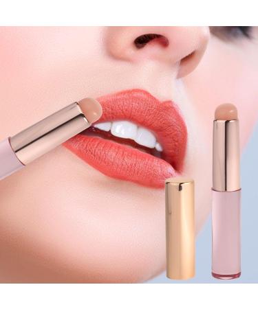 Shitafe Lip Applicator Silicone Small Lip Brush | Versatile Reusable Lip Portable Brush for Lipstick Concealer Applicator Pink - Buy Online on GoSupps.com