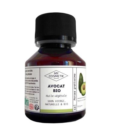 MY COSMETIK - Avocado vegetable oil - ORGANIC AB From organic farming - 100% pure and natural - Made in France