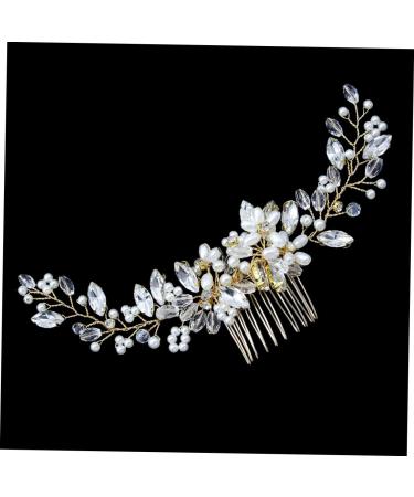 Angoily Bridesmaid Hair Clips Bridal Hair Clips Wedding Hair Barrette Flower Girl Hair Comb Wedding Hair Comb Bridal Hair Accessories Bridal Hair Comb Clip Tiara Dress Rhinestone - Buy Online on GoSupps.com