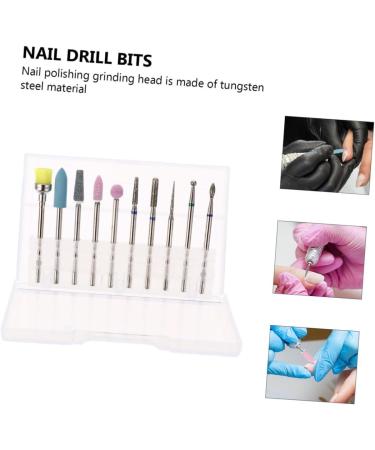 Healeved Nail Polisher Nail Drill Bits for Manicure - Carbide & Metal Alloy Manicure Tools - Buy Online on GoSupps.com