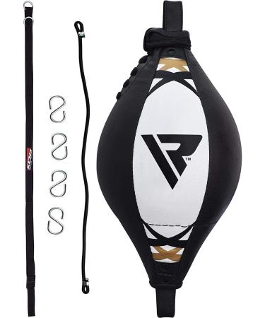 RDX Double End Speed Ball - Maya Hide Leather Boxing Dodge Speed Bag for MMA Training - Buy Online on GoSupps.com