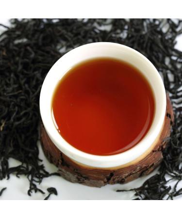 GOARTEA Th Noir 250g / 8.8oz Premium Grade Lapsang Souchong Tea Loose Leaf Chinese Black Tea Th Noir - Black Buds - No Smoky Taste - Buy Online on GoSupps.com