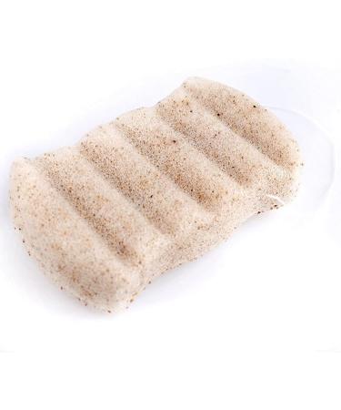 1Pc Wave Shape Facial Sponge Practical Face Puff Portable Body Cleansing Sponge - Buy Online on GoSupps.com