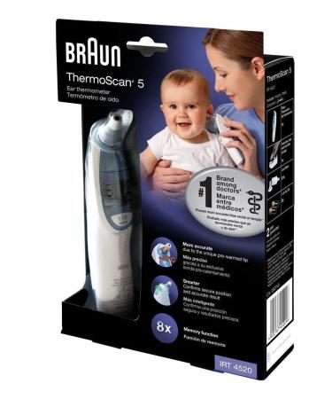 Braun ThermoScan 5 Ear Thermometer  IRT6500